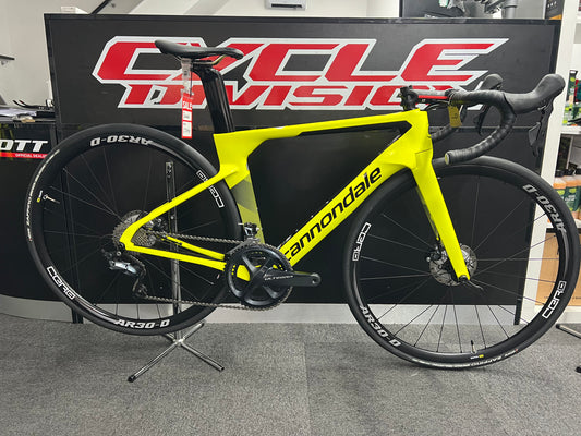 Cannondale System Six Hi Mod Yellow size 51 Ultegra
