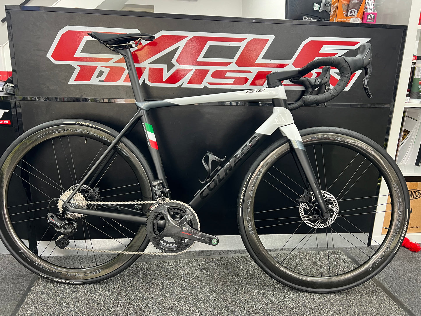 Colnago C68 Super Record EPS .Bora WTO .Size 510.