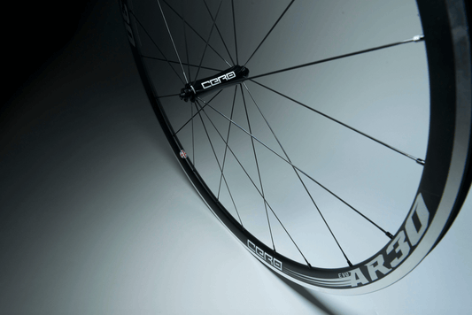 Cero AR30 Evo Wheelset ex demo wheel sale perfect running , cosmetic marks only . Run true and ride like new