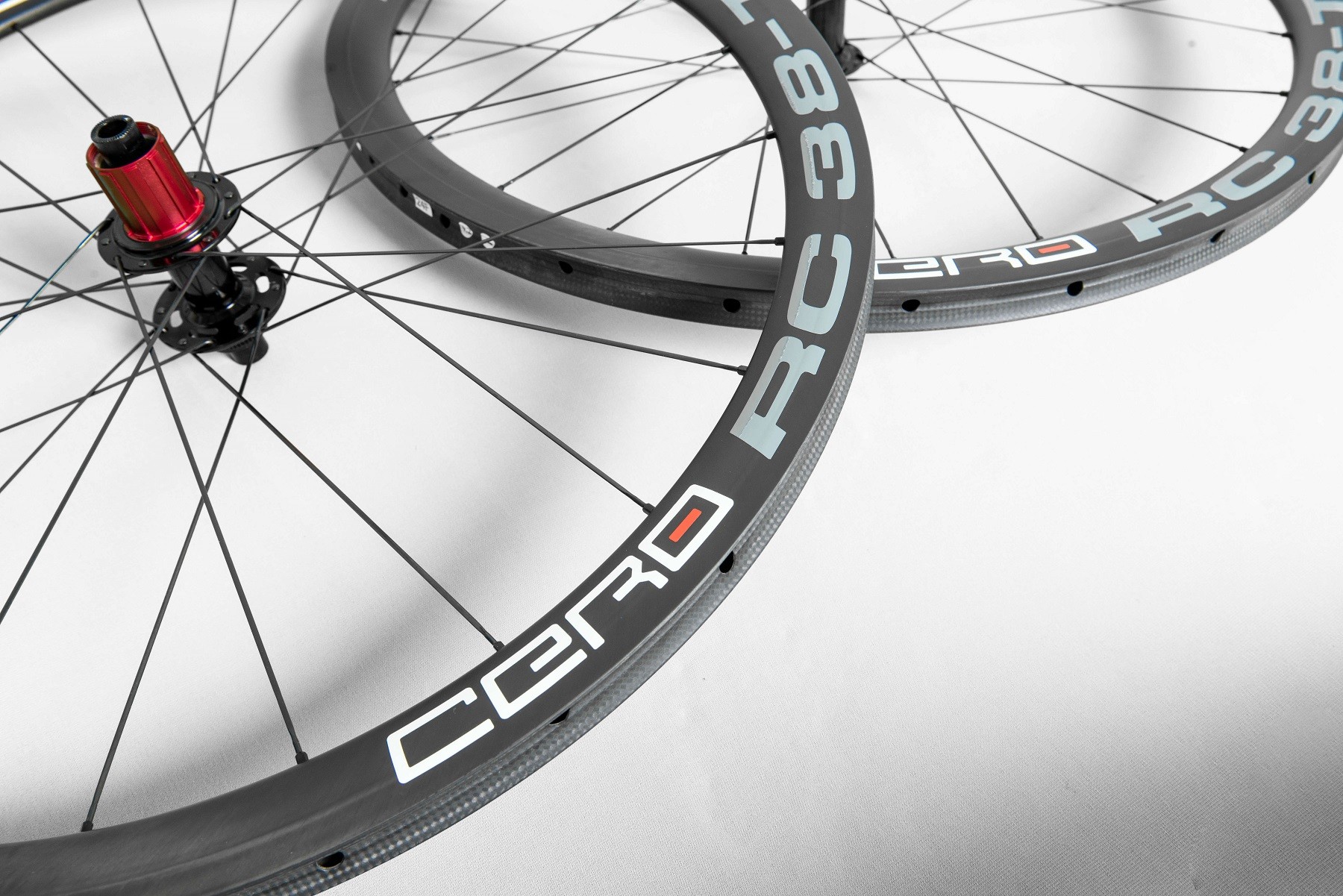 Cero RC38-T Disc Carbon Tubular wheelset